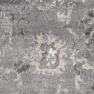 5 x 7 Polypropylene Grey Area Rug