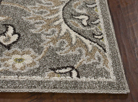 Image of 7 x 10 UV treated Polypropylene Grey Area Rug