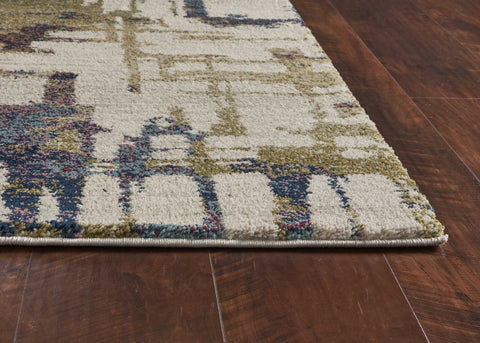 Image of 5 x 7 Polypropylene Ivory Area Rug