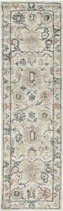 60" X 84" Ivory Wool Rug