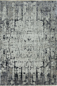 47" X 65" Ivory or Grey Polyester Rug