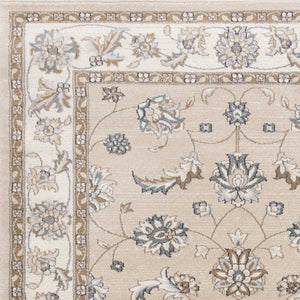 5 x 7 Polypropylene Beige or Ivory Area Rug