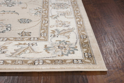 Image of 5 x 7 Polypropylene Beige or Ivory Area Rug