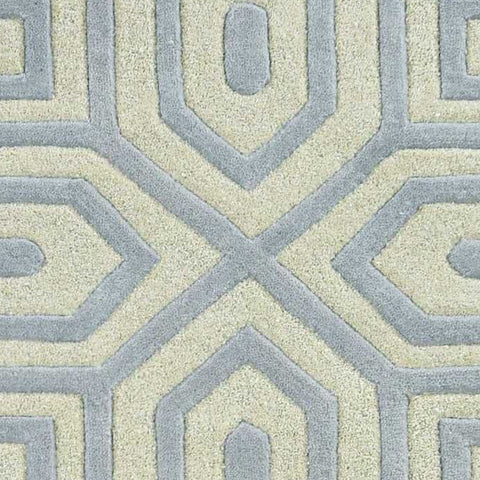 Image of 2 x 7 Runner Wool Grey Area Rug