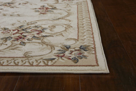 Image of 5 x 7 Polypropylene Ivory Area Rug