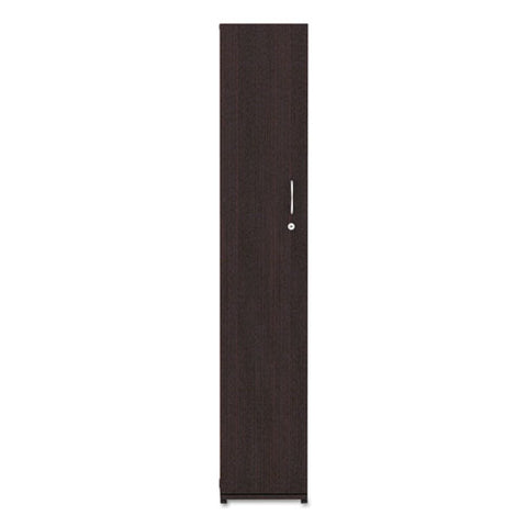 Image of Alera Valencia Series Wardrobe, 11 7/8w X 22 7/8d X 65h, Espresso