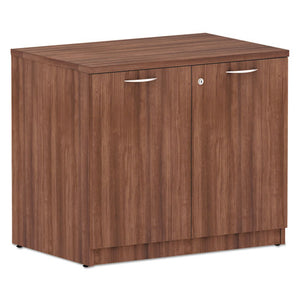 Alera Valencia Series Storage Cabinet, 34 1/8w X 22 7/8d X 29 1/2h, Espresso