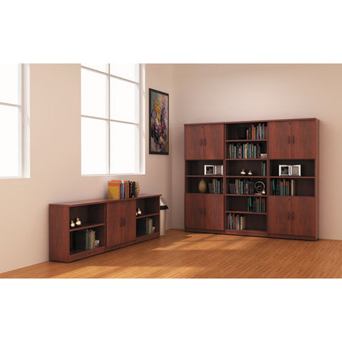 Image of Alera Valencia Series Bookcase, Two-shelf, 31 3/4w X 14d X 29 1/2h, Espresso