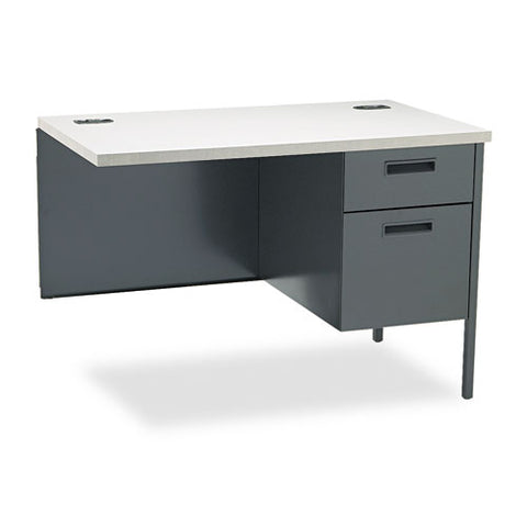 Image of Metro Classic Series Workstation Return, Right, 42w X 24d, Harvest/putty