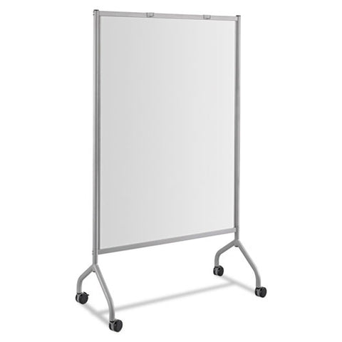 Image of Impromptu Magnetic Whiteboard Collaboration Screen, 42w X 21.5d X 72h, Gray/white