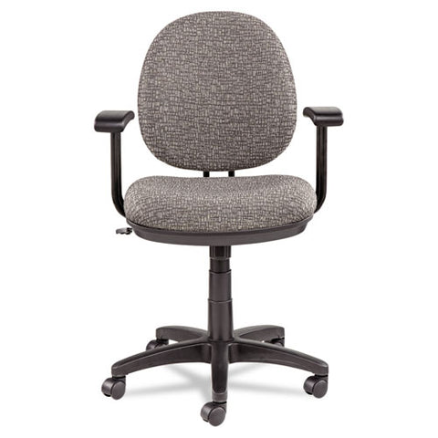 Image of Alera Interval Series Swivel/tilt Task Chair, Supports Up To 275 Lbs, Graphite Gray Seat/graphite Gray Back, Black Base