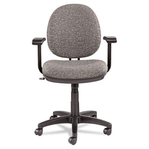 Alera Interval Series Swivel/tilt Task Chair, Supports Up To 275 Lbs, Graphite Gray Seat/graphite Gray Back, Black Base