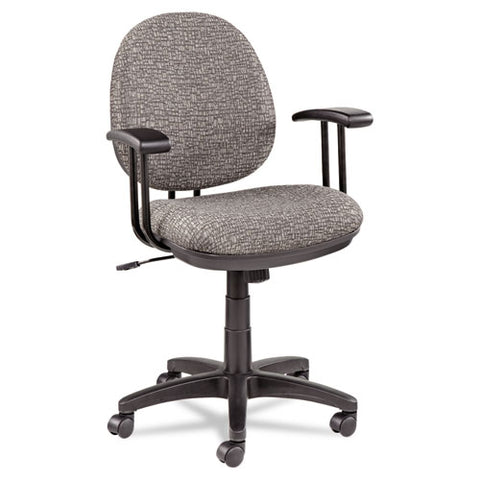 Image of Alera Interval Series Swivel/tilt Task Chair, Supports Up To 275 Lbs, Graphite Gray Seat/graphite Gray Back, Black Base