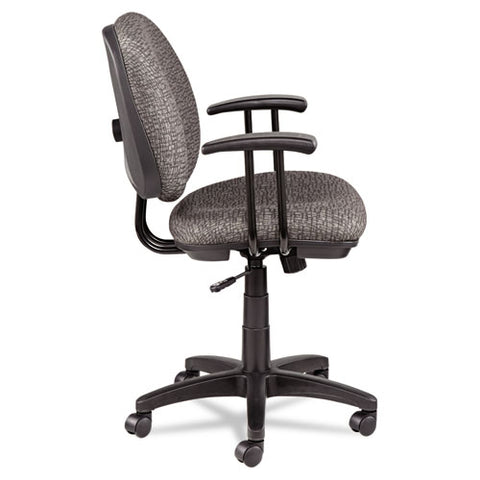 Image of Alera Interval Series Swivel/tilt Task Chair, Supports Up To 275 Lbs, Graphite Gray Seat/graphite Gray Back, Black Base