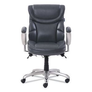 Emerson Task Chair, Supports Up To 300 Lbs., Gray Seat/gray Back, Silver Base