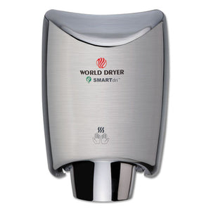 Smartdri Hand Dryer, Aluminum, White