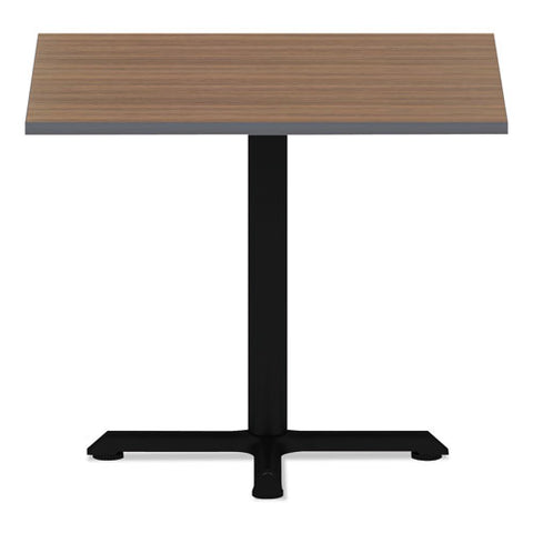 Image of Reversible Laminate Table Top, Square, 35 3/8w X 35 3/8d, Espresso/walnut