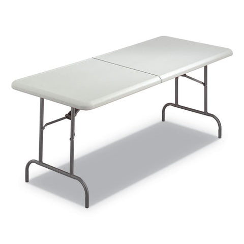 Image of Indestructables Too 1200 Series Folding Table, 96w X 30d X 29h, Charcoal