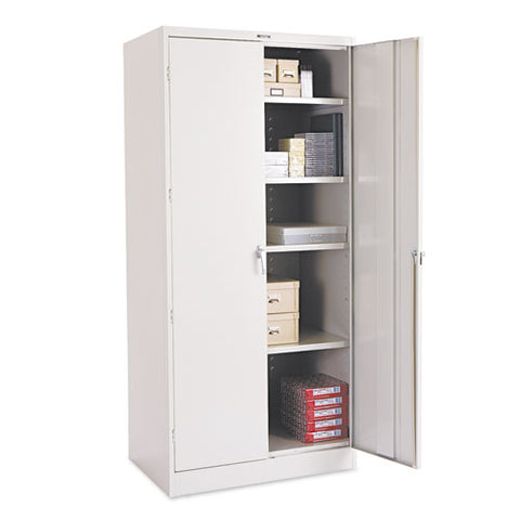 Image of 78" High Deluxe Cabinet, 36w X 18d X 78h, Light Gray