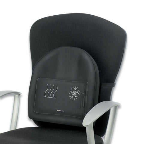 Image of Climate Control Back Rest, 14.5w X 3d X 13.63h, Black