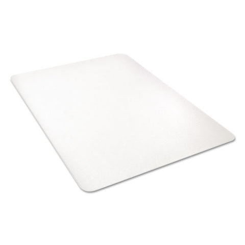 Image of Polycarbonate All Day Use Chair Mat - Hard Floors, 46 X 60, Rectangle, Clear