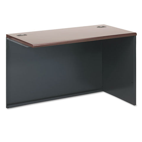 Image of 38000 Series Return Shell, Left, 60w X 24d X 29-1/2h, Mahogany/charcoal