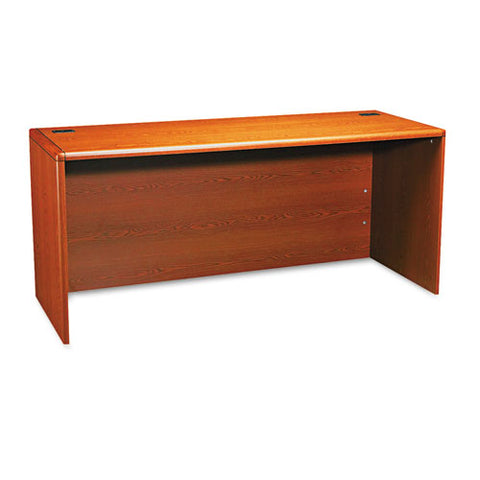 Image of 10700 Series Credenza Shell, 60w X 24d X 29.5h, Cognac