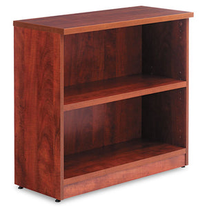 Alera Valencia Series Bookcase, Two-shelf, 31 3/4w X 14d X 29 1/2h, Med Cherry