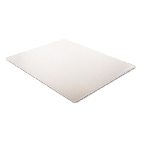 Image of Rollamat Frequent Use Chair Mat, Medium Pile Carpet, Flat, 46 X 60, Rectangle, Clear