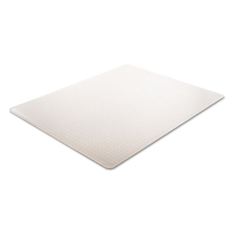 Image of Rollamat Frequent Use Chair Mat, Medium Pile Carpet, Flat, 46 X 60, Rectangle, Clear