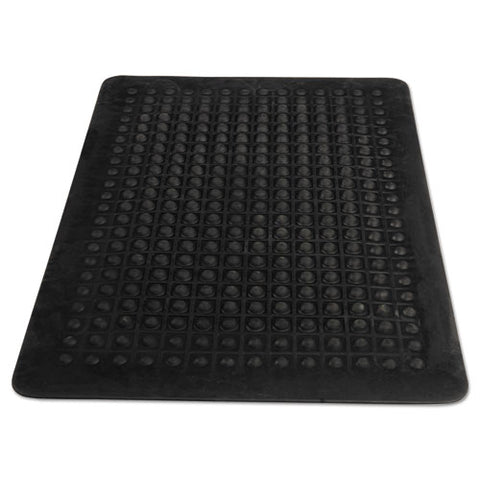 Image of Flex Step Rubber Anti-fatigue Mat, Polypropylene, 36 X 60, Black