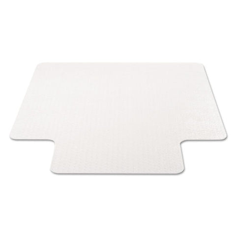 Image of Economat Occasional Use Chair Mat, Low Pile Carpet, Flat, 36 X 48, Lipped, Clear