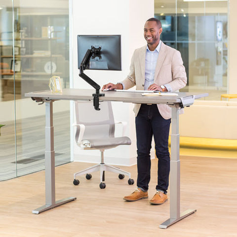 Image of Levado Laminate Table Top (top Only), 60w X 30d, Gray Ash