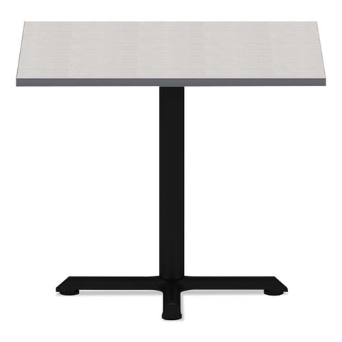 Image of Reversible Laminate Table Top, Square, 35 3/8w X 35 3/8d, White/gray