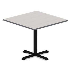 Reversible Laminate Table Top, Square, 35 3/8w X 35 3/8d, White/gray