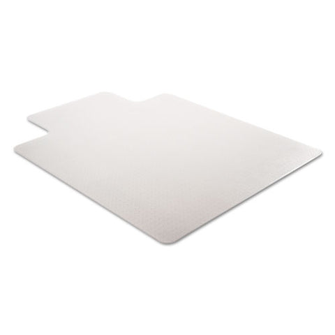 Image of Duramat Moderate Use Chair Mat, Low Pile Carpet, Flat, 36 X 48, Lipped, Clear