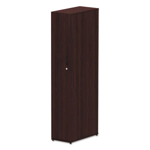 Alera Valencia Series Wardrobe, 11 7/8w X 23 7/8d X 65h, Mahogany