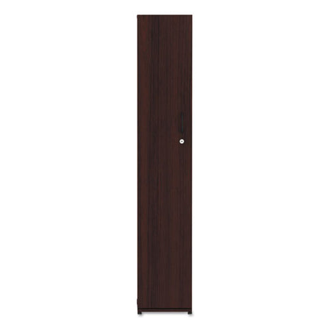 Image of Alera Valencia Series Wardrobe, 11 7/8w X 23 7/8d X 65h, Mahogany