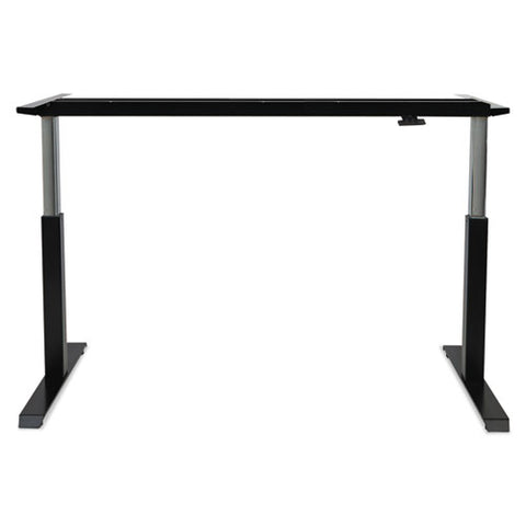 Image of Adaptivergo Pneumatic Height-adjustable Table Base, 26.18" To 39.57", Black