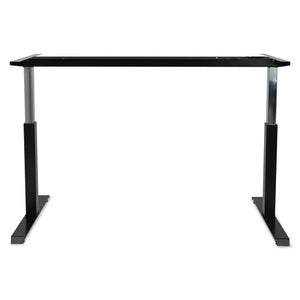 Adaptivergo Pneumatic Height-adjustable Table Base, 26.18" To 39.57", Black