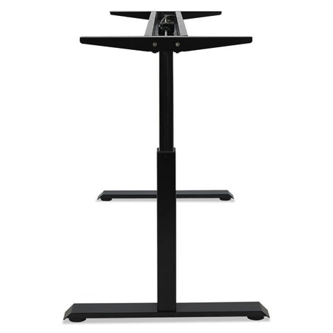 Image of Adaptivergo Pneumatic Height-adjustable Table Base, 26.18" To 39.57", Black