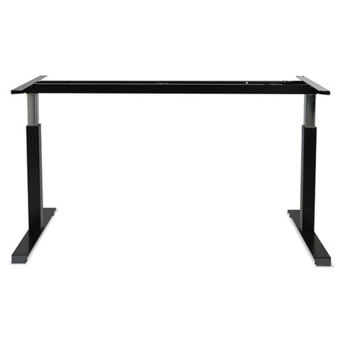 Image of Adaptivergo Pneumatic Height-adjustable Table Base, 26.18" To 39.57", Black