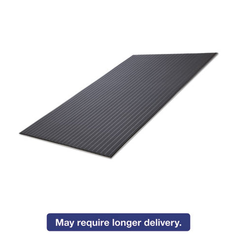 Image of Ribbed Vinyl Anti-fatigue Mat, 24 X 36, Black