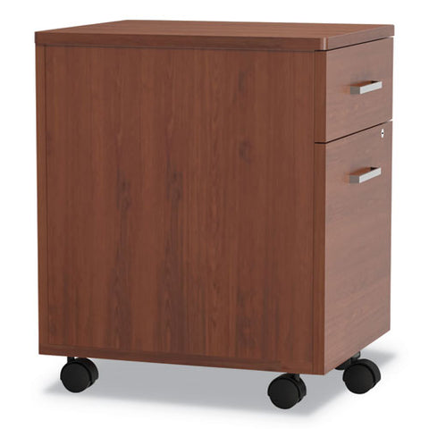 Image of Trento Line Mobile Pedestal File, 16.5w X 19.75d X 23.63h, Cherry