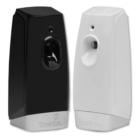 Image of Settings Metered Air Freshener Dispenser, 3.4" X 3.4" X 8.25", White