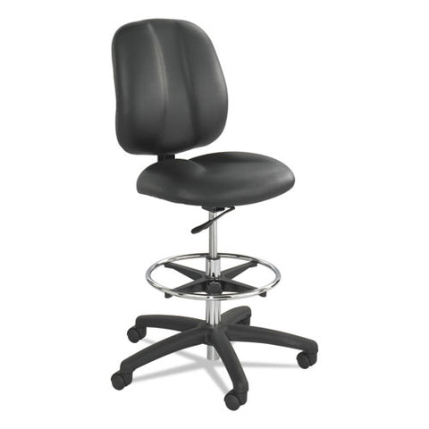 Image of Apprentice Ii Extended-height Chair, 32" Seat Height, Supports Up To 250 Lbs., Black Seat/black Back, Black Base