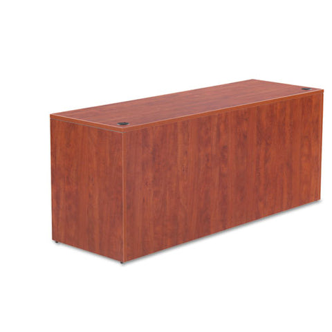 Image of Alera Valencia Series Credenza Shell, 70.88w X 23.63d X 29.5h, Medium Cherry