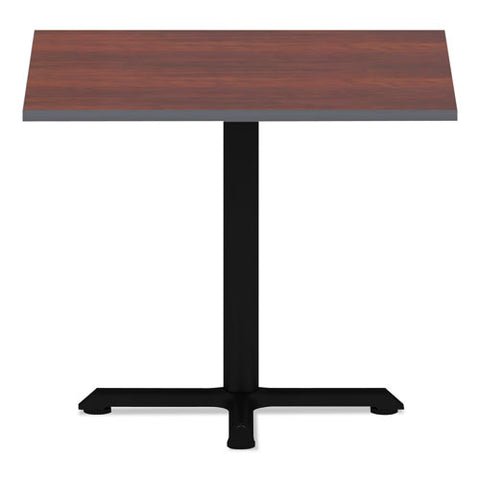 Image of Reversible Laminate Table Top, Square, 35 3/8w X 35 3/8d, Medium Cherry/mahogany