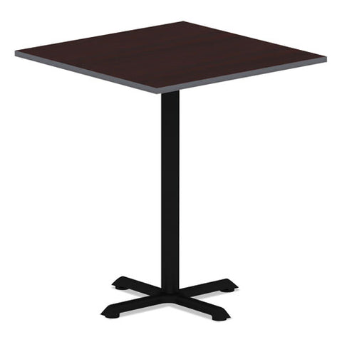 Image of Reversible Laminate Table Top, Square, 35 3/8w X 35 3/8d, Medium Cherry/mahogany