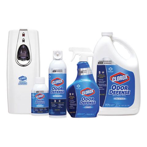 Image of Commercial Solutions Odor Defense Air/fabric Spray, Clean Air, 1 Gal Bottle, 4/carton